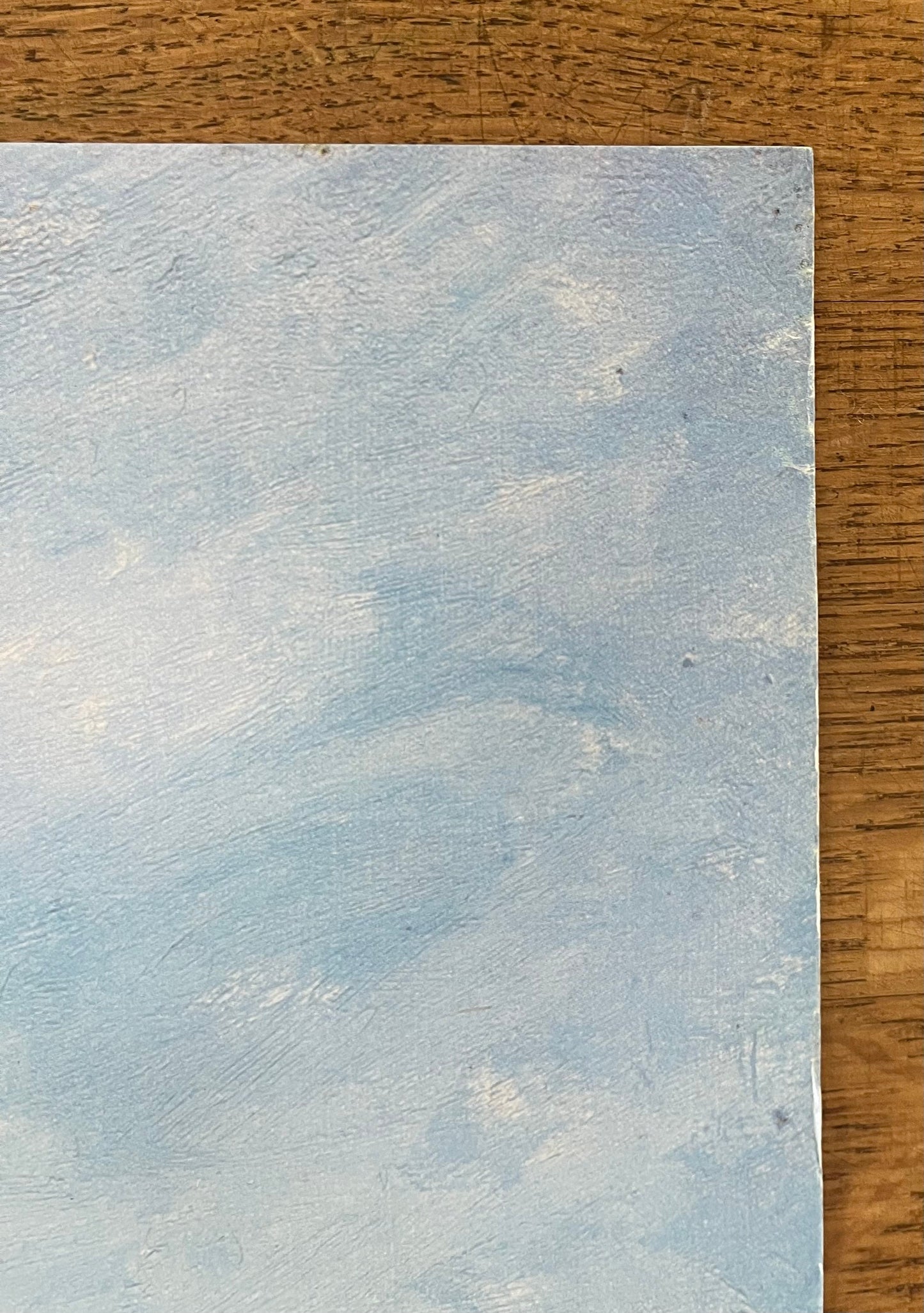 Claude Monet original art poster - 37.0"×30.1" (94×76.5cm)