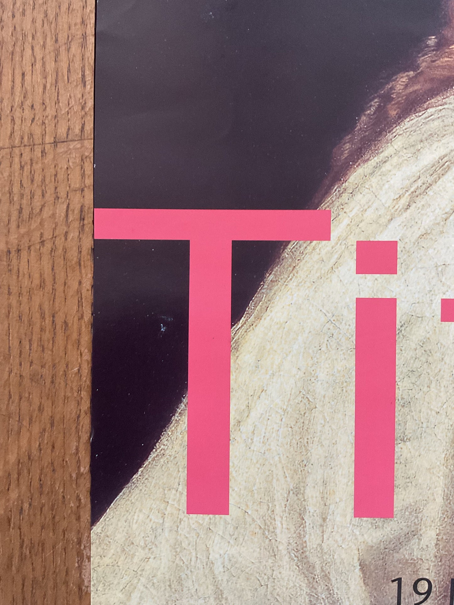Titian art exhibition poster - 12.6"×20.1" (32×51cm)
