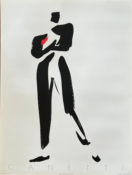 Michel Canetti original art poster - 23.6"×31.5" (60×80cm)