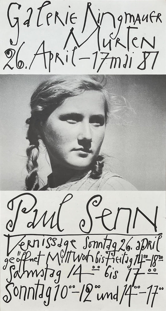 Paul Senn original photography poster - 9.1"×16.5" (23×42cm)