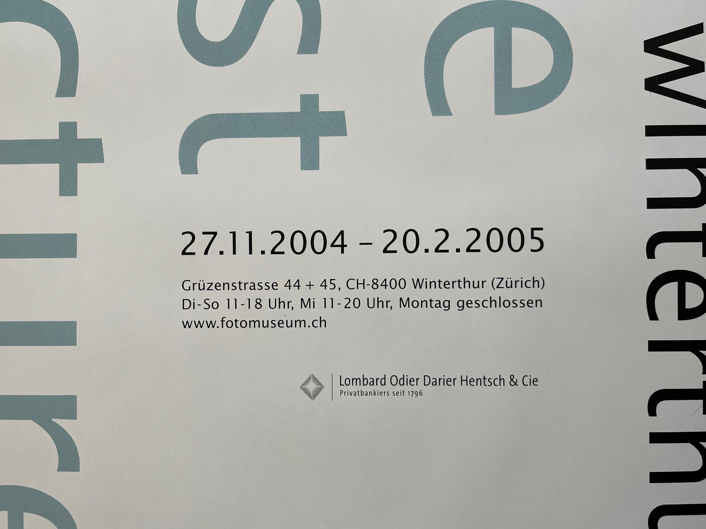 Bruce Nauman original art poster - 35.2"×50.4" (89.5×128cm)
