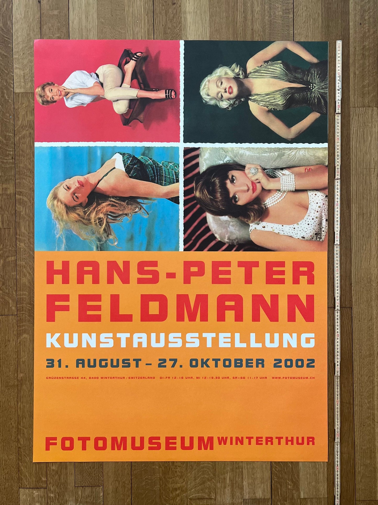 Hans-Peter Feldmann original poster - 35.2"×50.4" (89.5×128cm)