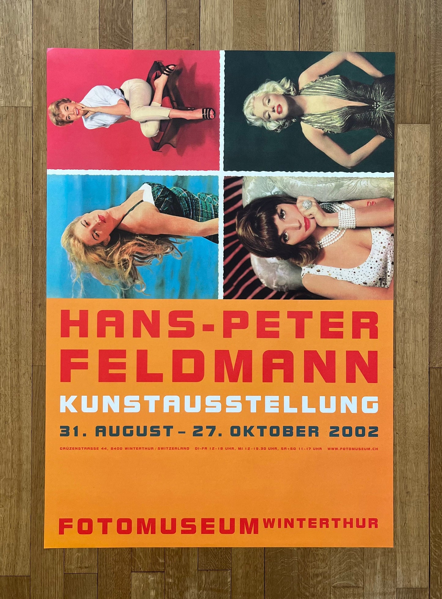 Hans-Peter Feldmann original poster - 35.2"×50.4" (89.5×128cm)