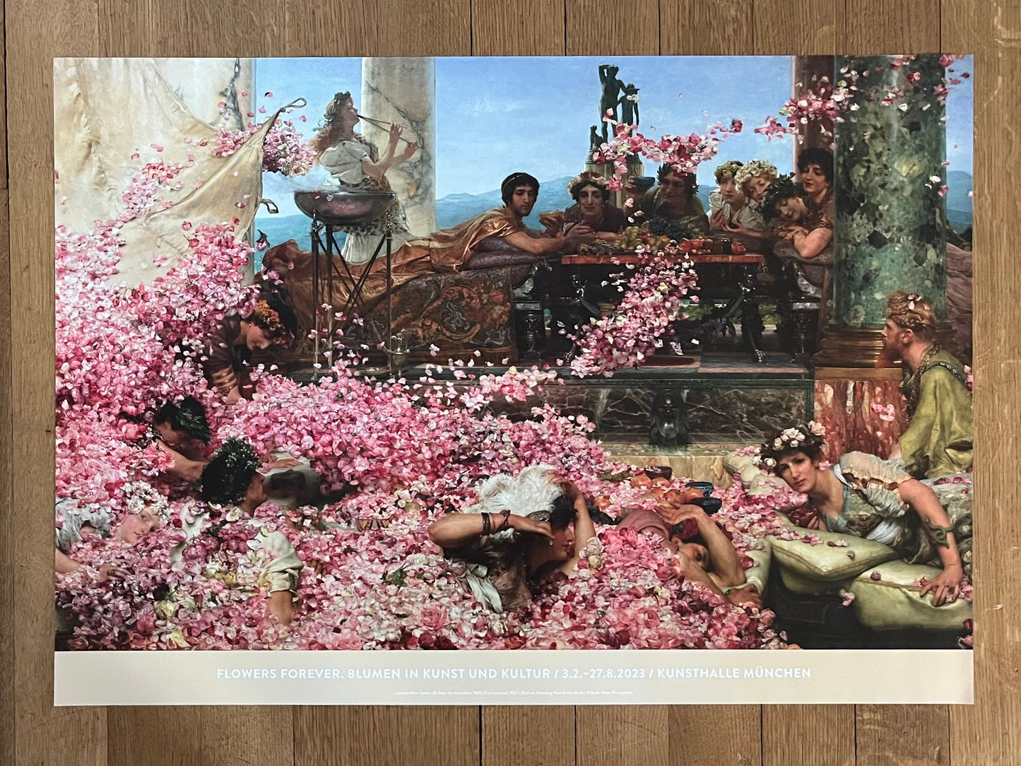 Laurens Alma-Tadema original art poster - 23.6"×33.1" (60×84cm)