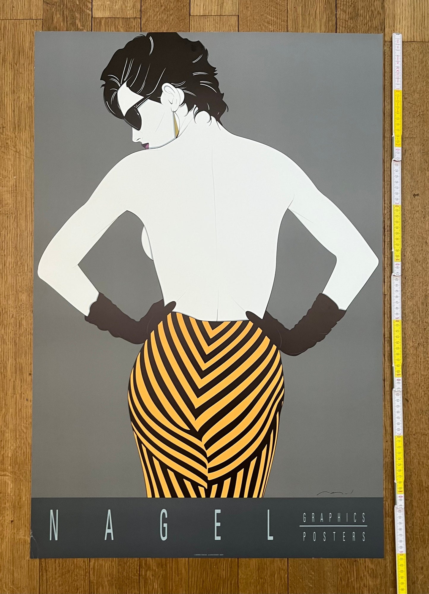 Nagel original art poster - 24.0"×36.0" (61×91.5cm)