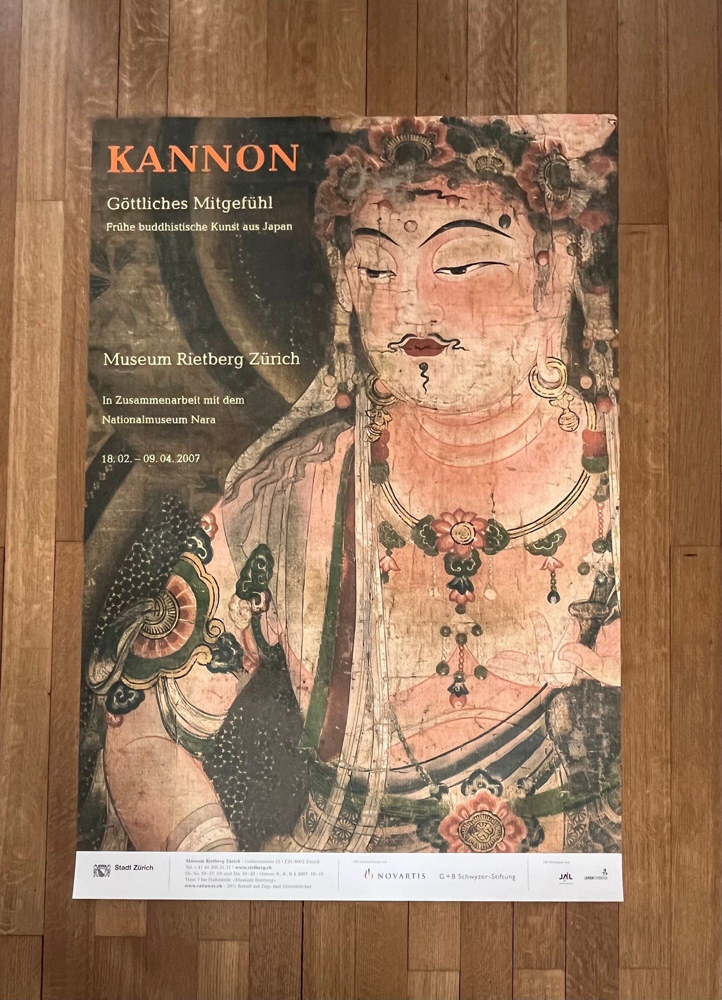 Museum Rietberg Zurich art poster - 35.2"×50.4" (89.5×128cm)