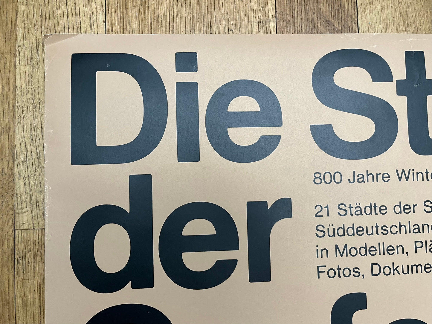 Winterthur original art poster - 35.6"×50.4" (90.5×128cm)