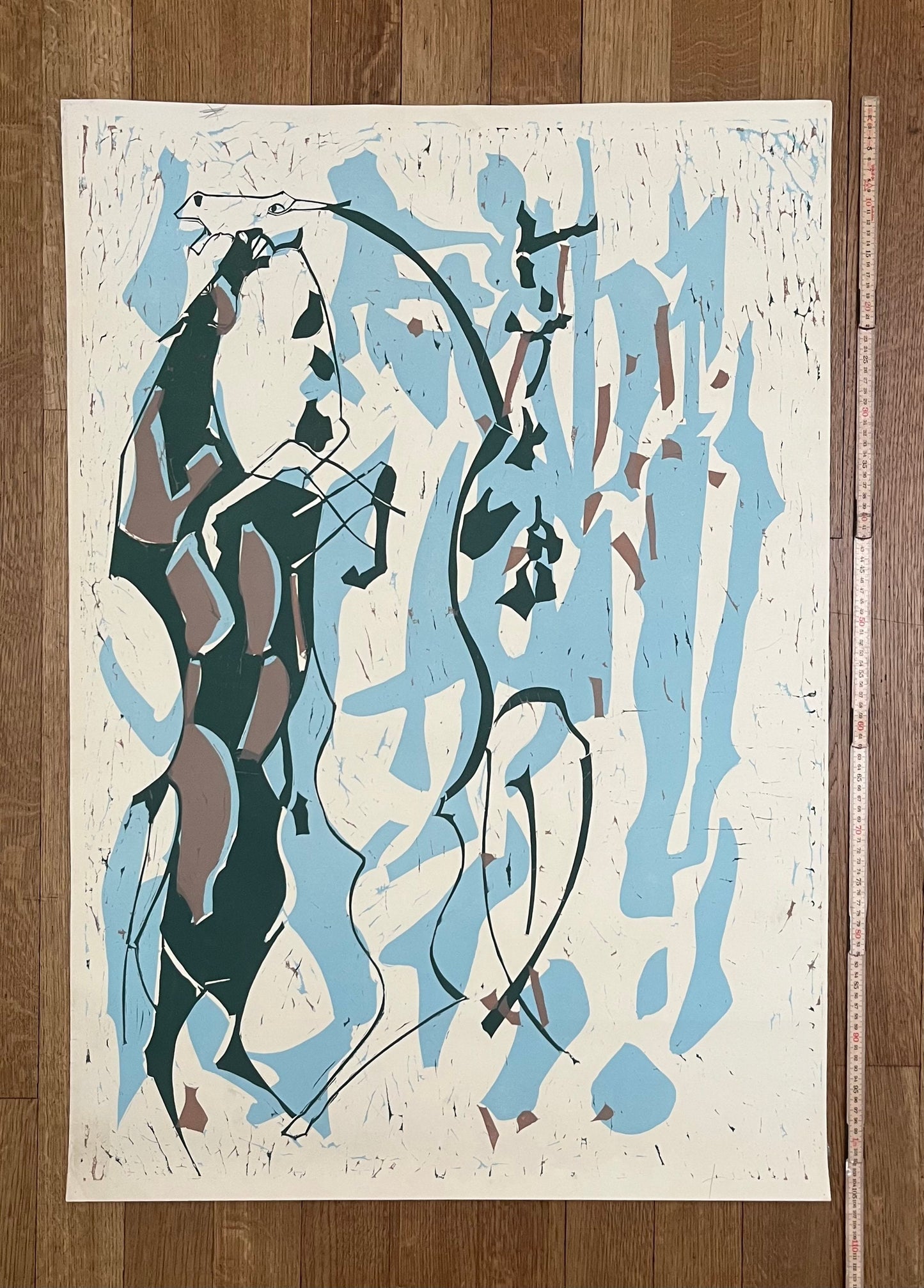 Coghuf original art poster - 28.9"×41.3" (73.5×105cm)