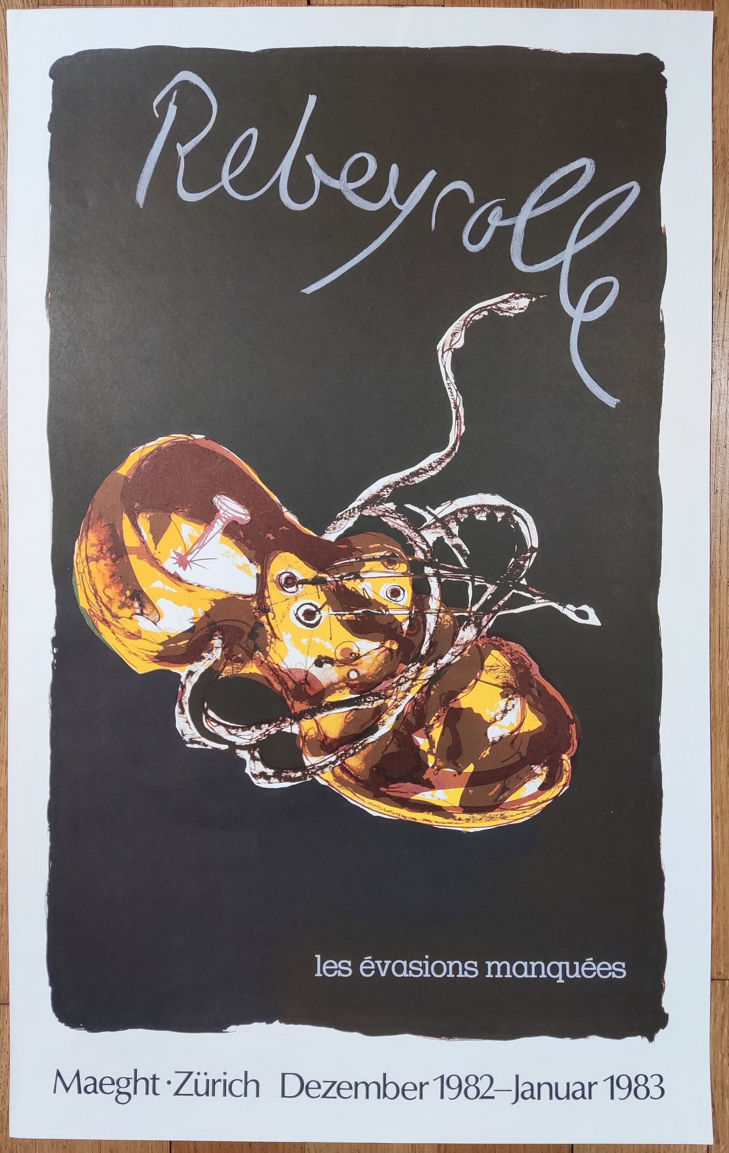 Paul Rebeyrolle art poster - 17.5"×28.0" (44.5×71cm)