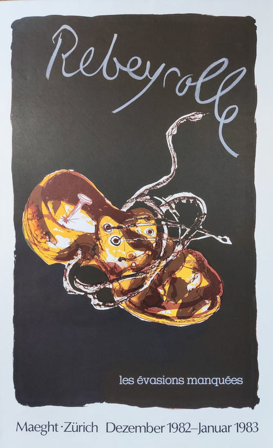 Paul Rebeyrolle art poster - 17.5"×28.0" (44.5×71cm)
