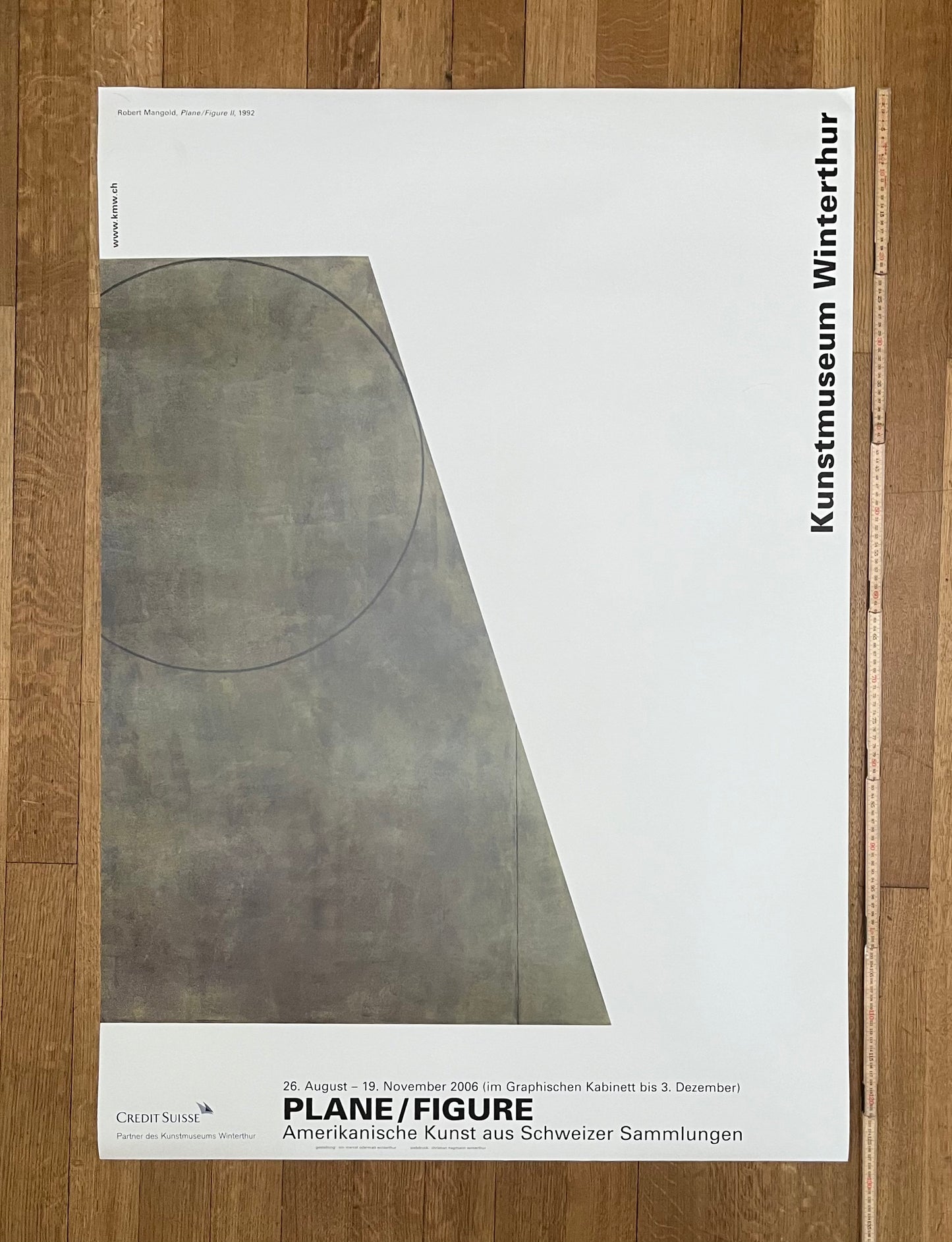Robert Mangold art poster - 35.4"×50.4" (90×128cm)