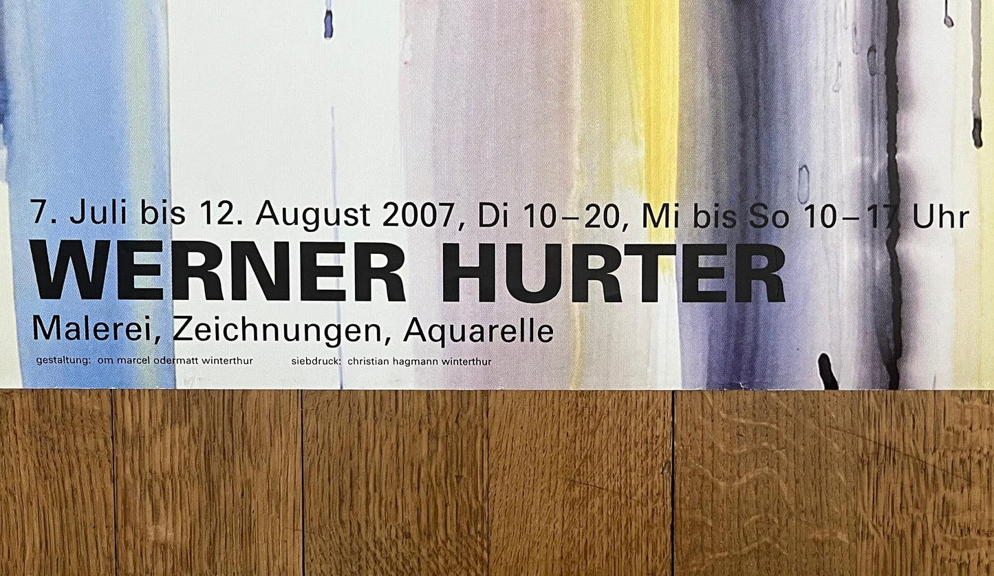 Werner Hurter art poster - 35.4"×50.4" (90×128cm)