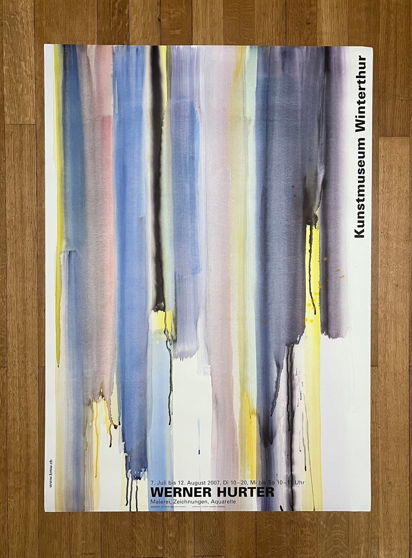 Werner Hurter art poster - 35.4"×50.4" (90×128cm)