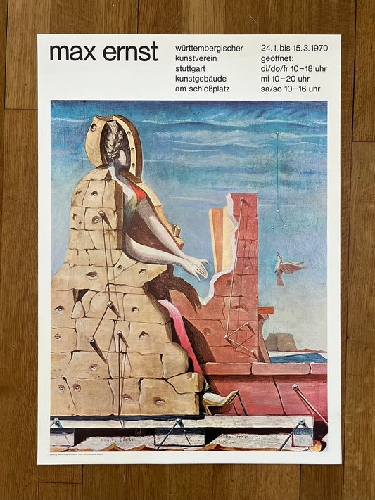Max Ernst art poster - 23.4"×33.1" (59.5×84cm)