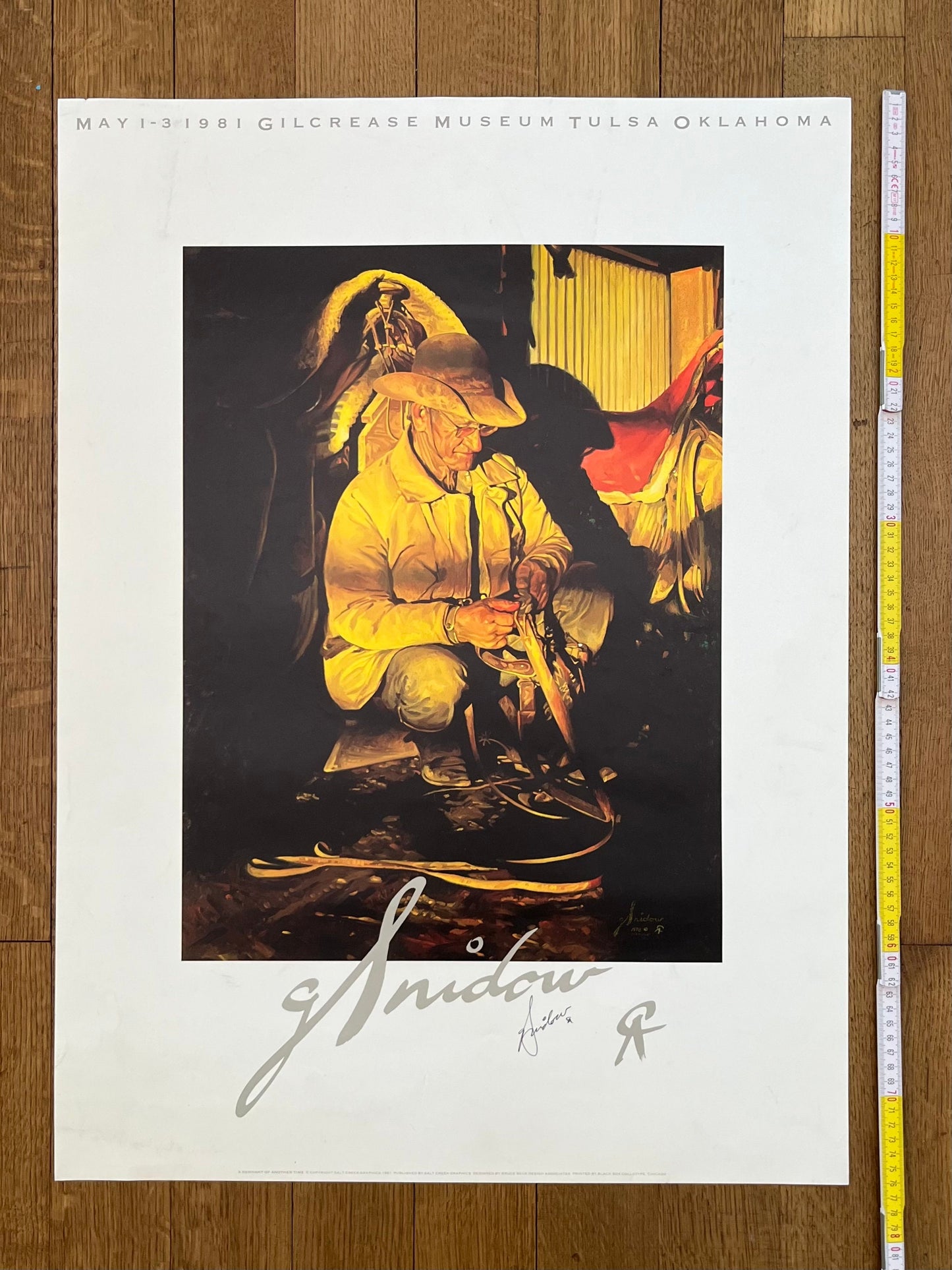 Gordon E. Snidow original photo poster - 22.0"×30.1" (56×76.5cm)