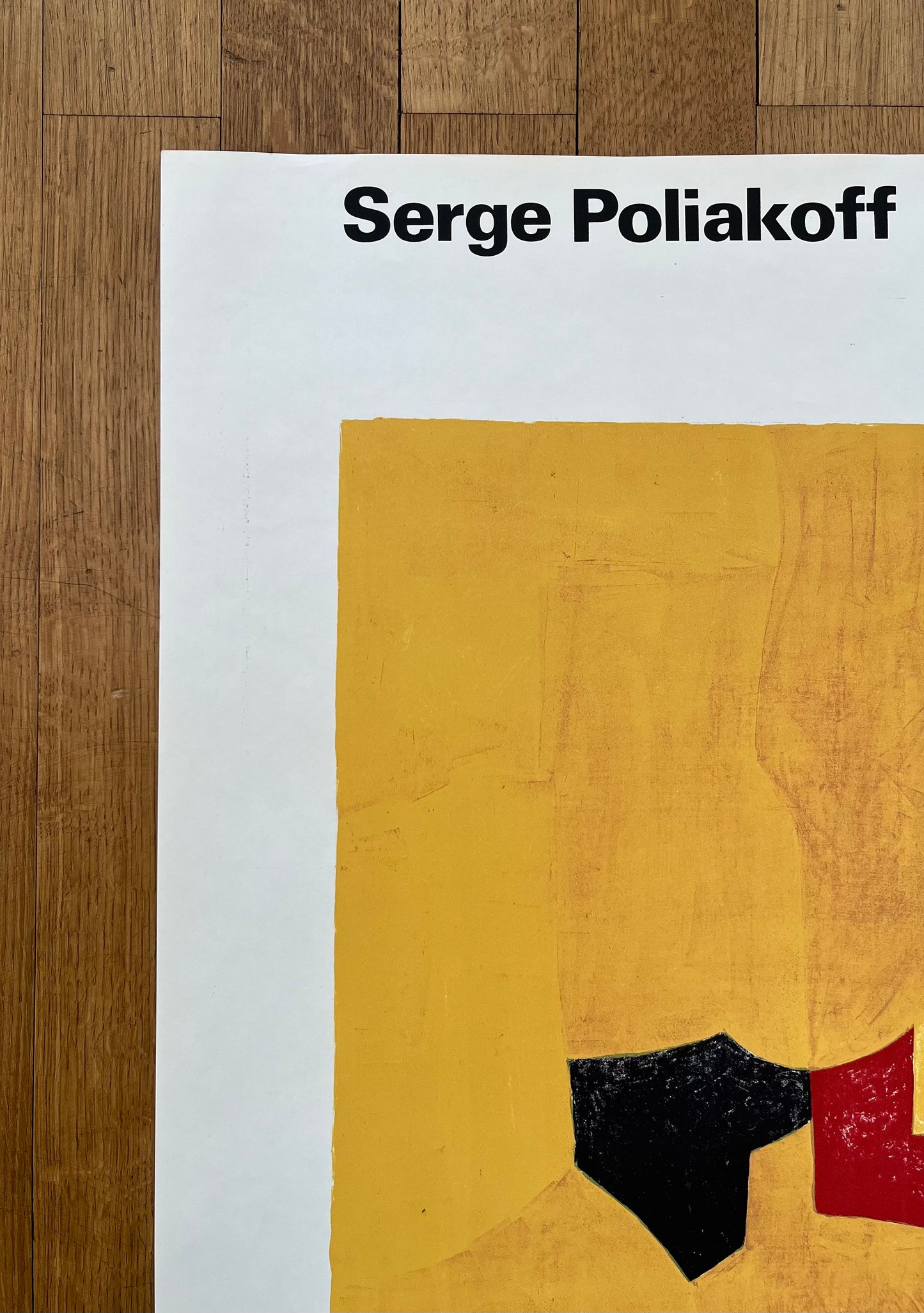 Serge Poliakoff original poster - 25.6"×39.4" (65×100cm)