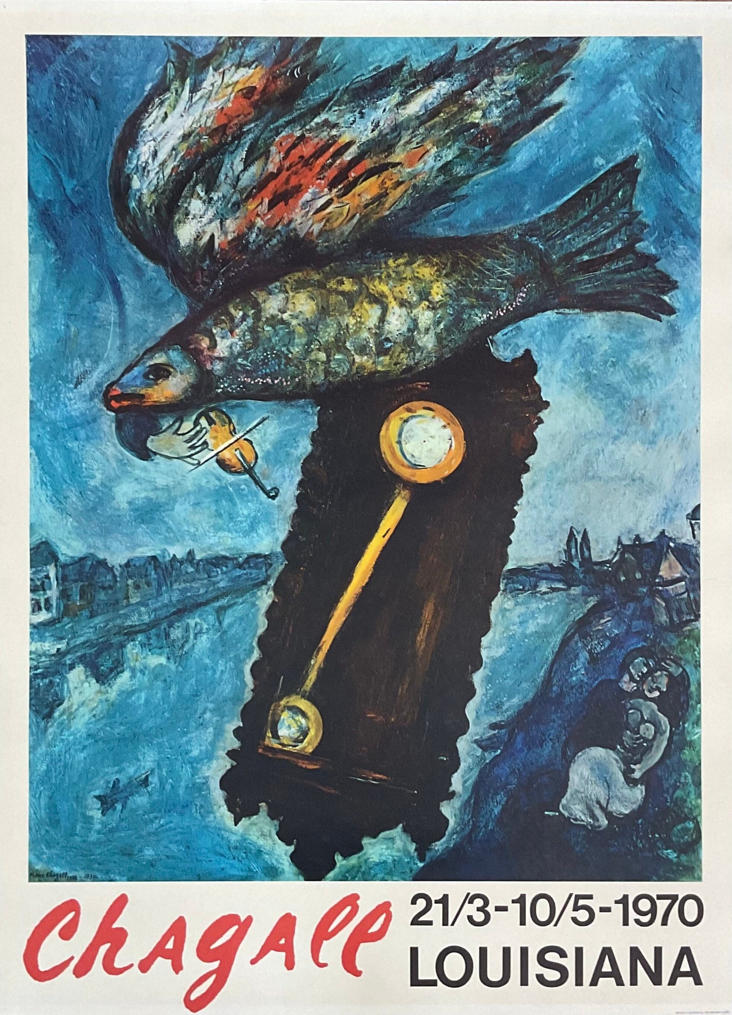 Chagall original photo poster - 24.4"×33.3" (62×84.5cm)