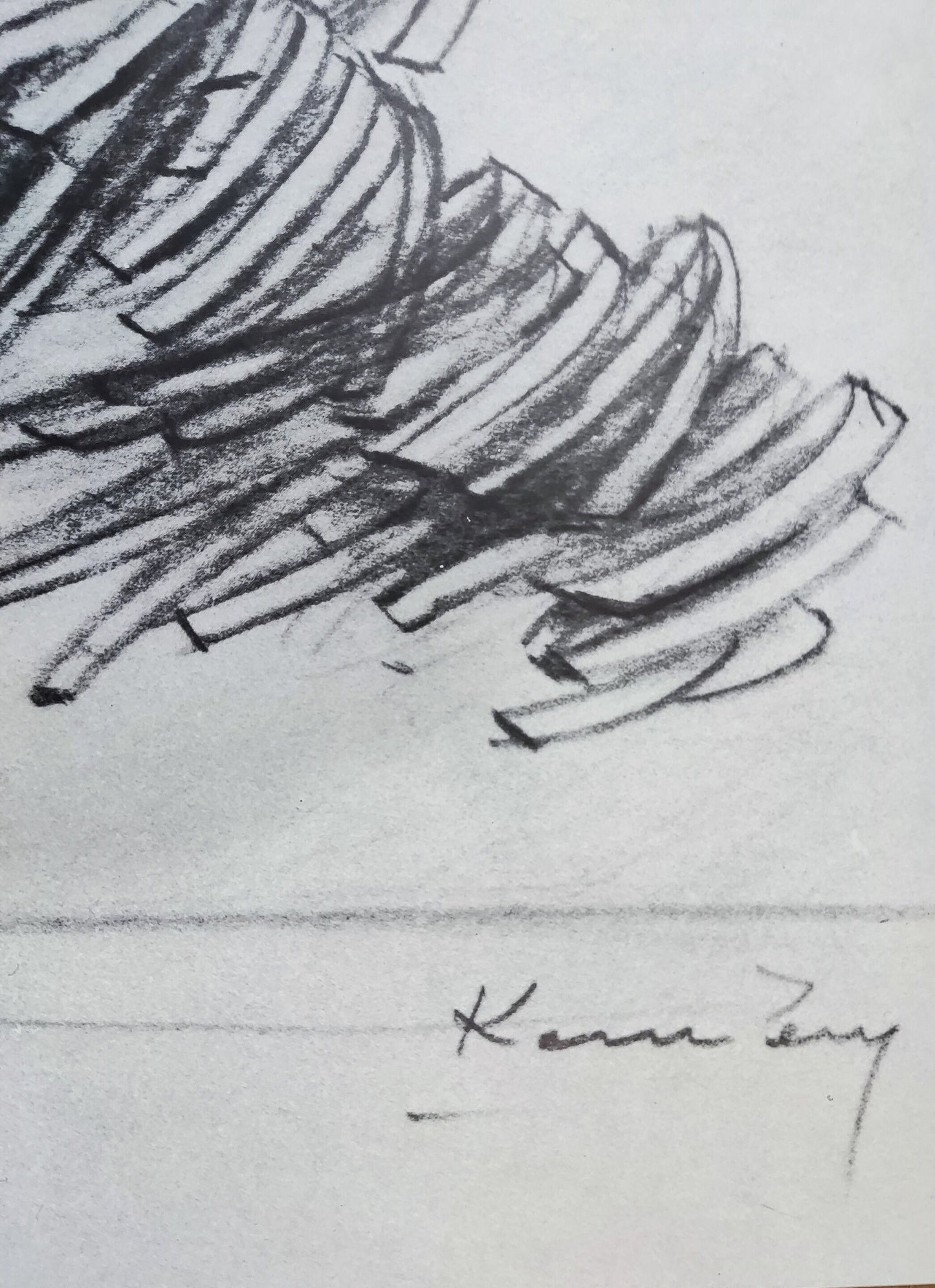 Zoltán Kemény original art poster - 23.7"×17.5" (60.2×44.5cm)
