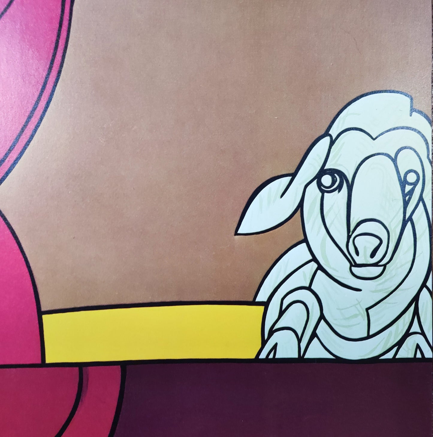 Valerio Adami original art poster - 17.3"×29.1" (44×74cm)