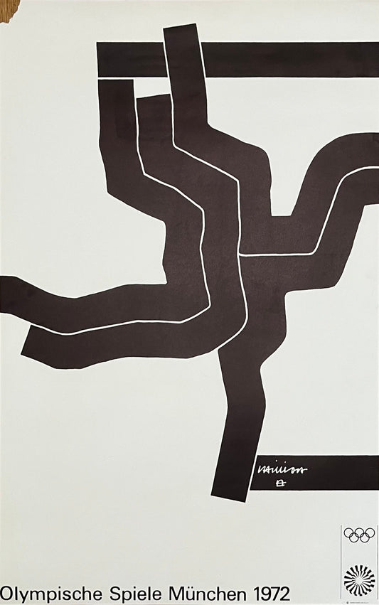 Olympische Spiele München Chilliada poster used - 25.4"×40.2" (64.5×102cm)