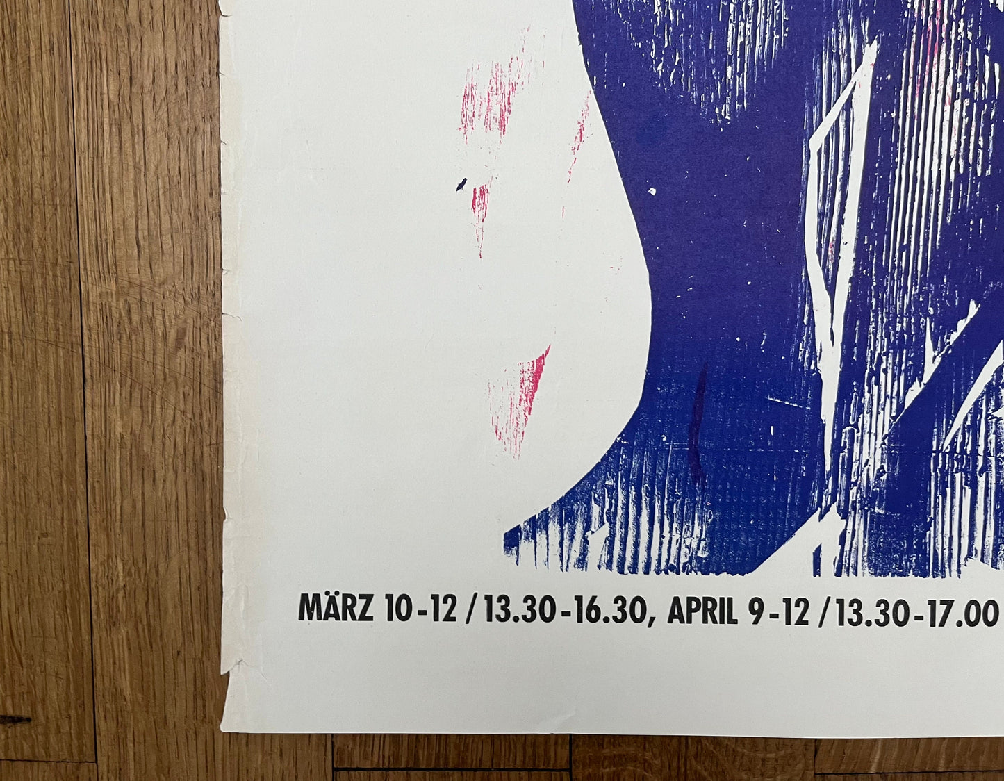 Hap Grieshaber original art poster - 26.2"×36.0" (66.5×91.5cm)