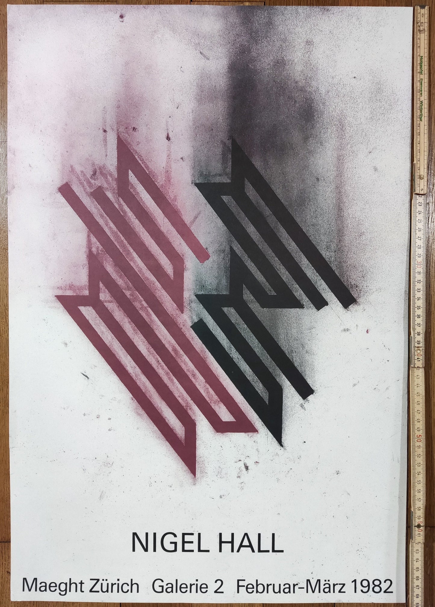 Nigel Hall original art poster - 18.5"×27.6" (47×70cm)