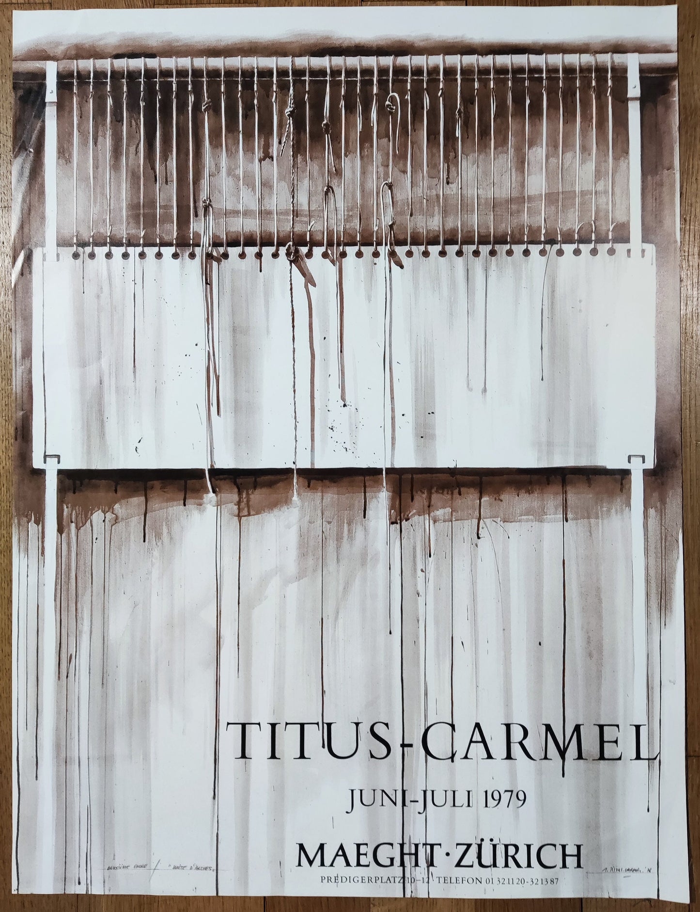 Gérard Titus-Carmel art poster - 21.5"×28.5" (54.5×72.3cm)