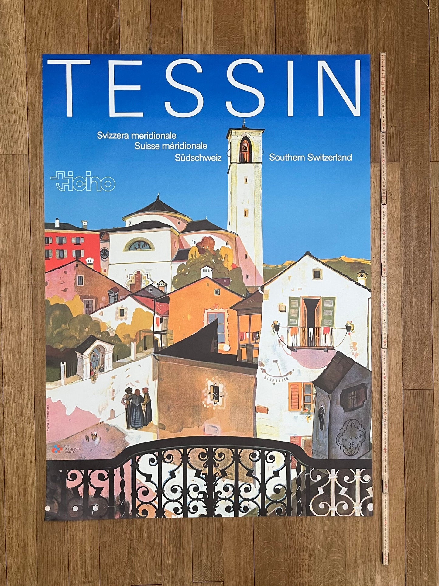 Tessin art poster - 35.6"×50.4" (90.5×128cm)