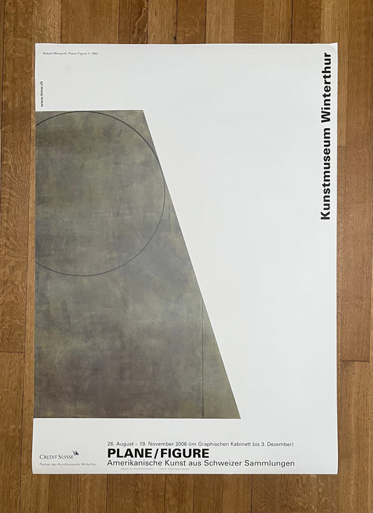 Robert Mangold art poster - 35.4"×50.4" (90×128cm)
