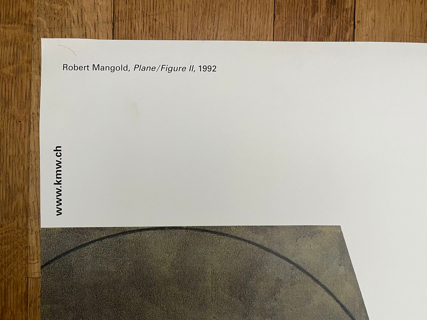 Robert Mangold art poster - 35.4"×50.4" (90×128cm)