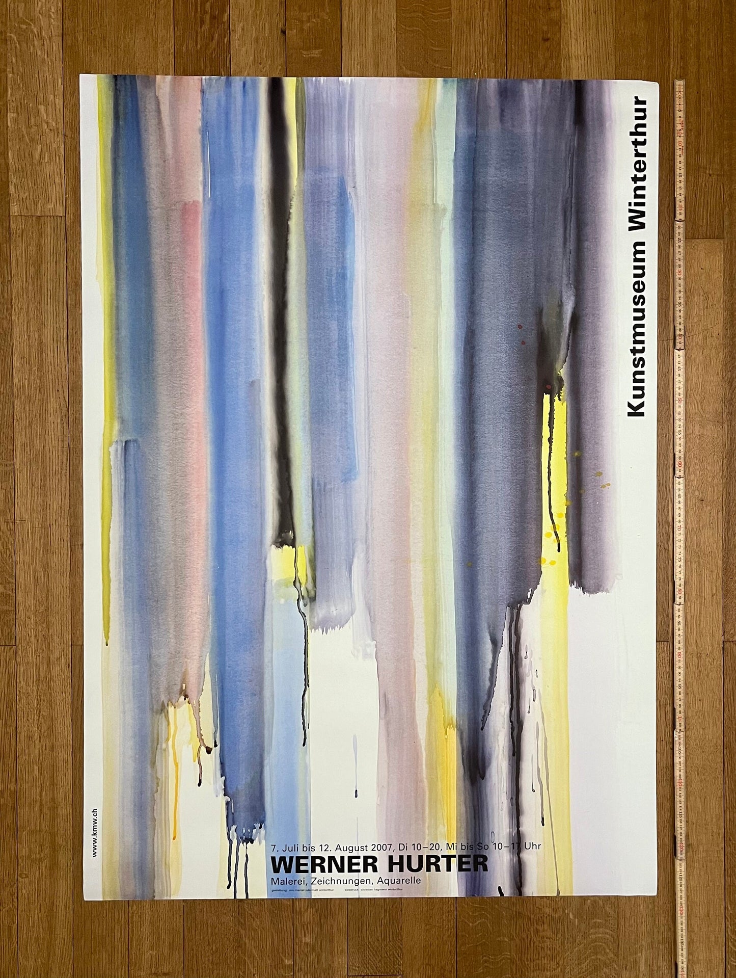 Werner Hurter art poster - 35.4"×50.4" (90×128cm)