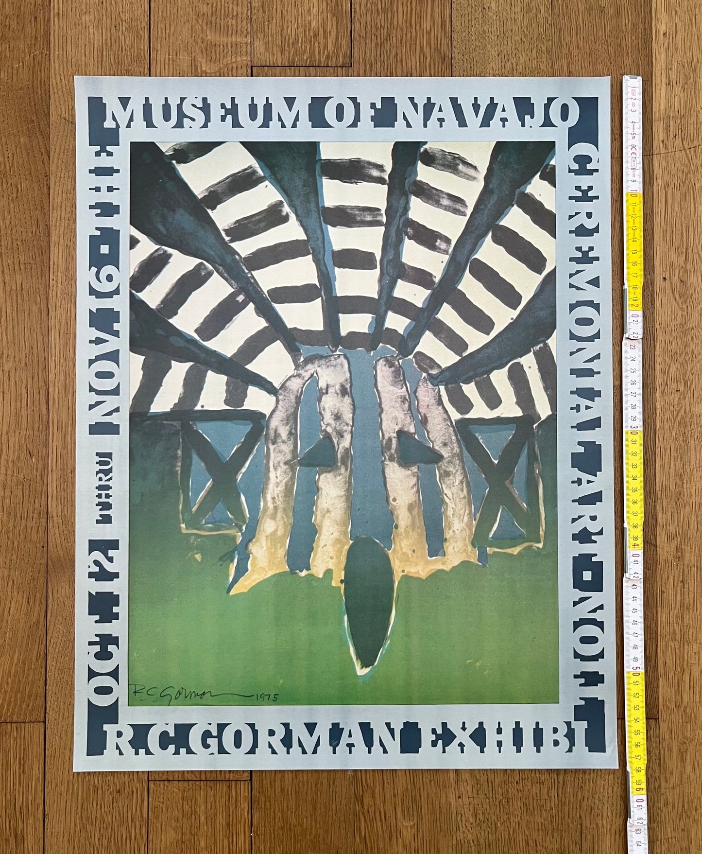 R. C. Gorman original art exhibition poster - 17.9"×22.9" (45.5×58.2cm)