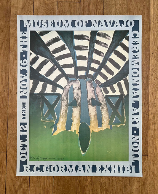 R. C. Gorman original art exhibition poster - 17.9"×22.9" (45.5×58.2cm)
