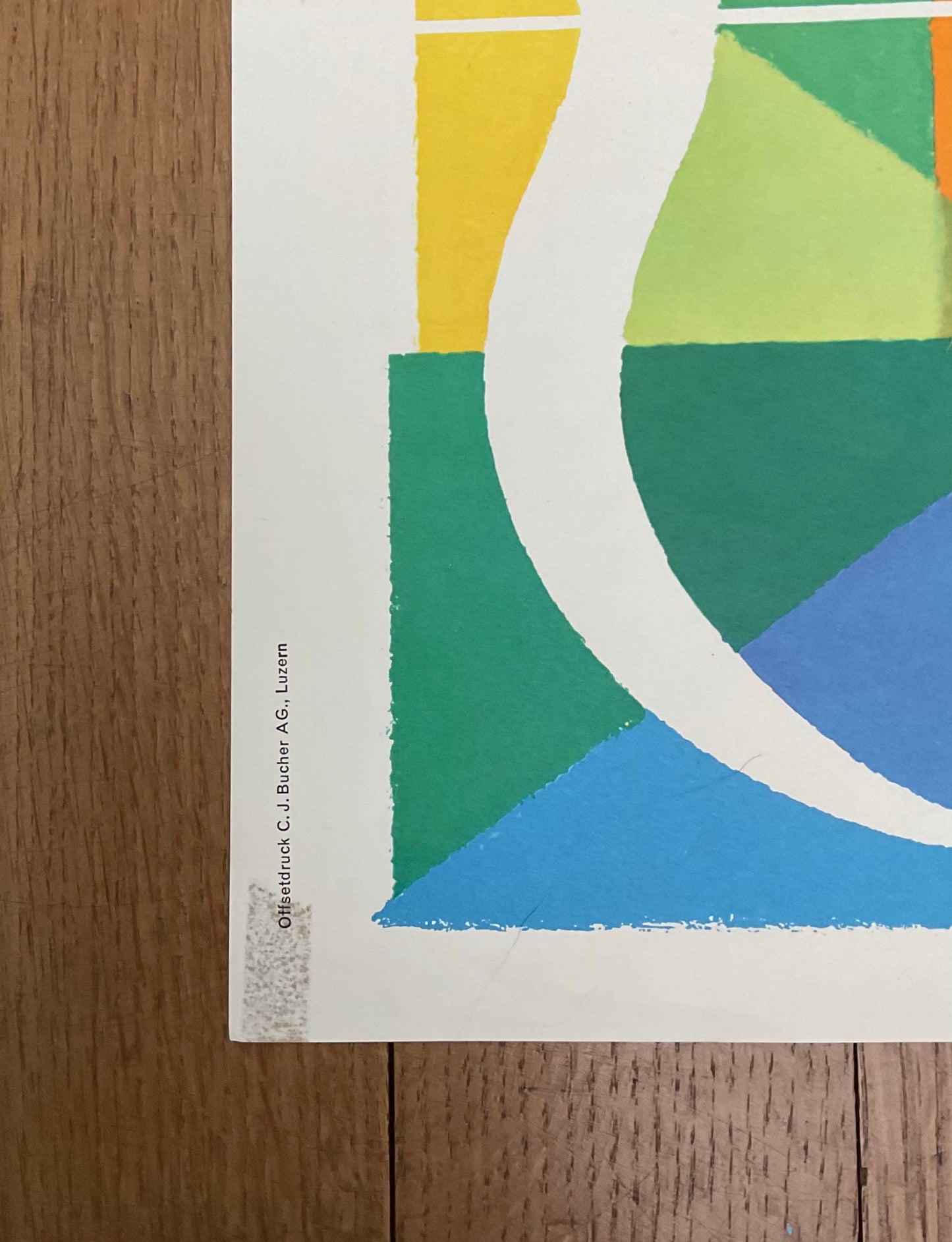 Internationale Musikfestwochen art exhibition poster - 12.2"×19.7" (31×50cm)
