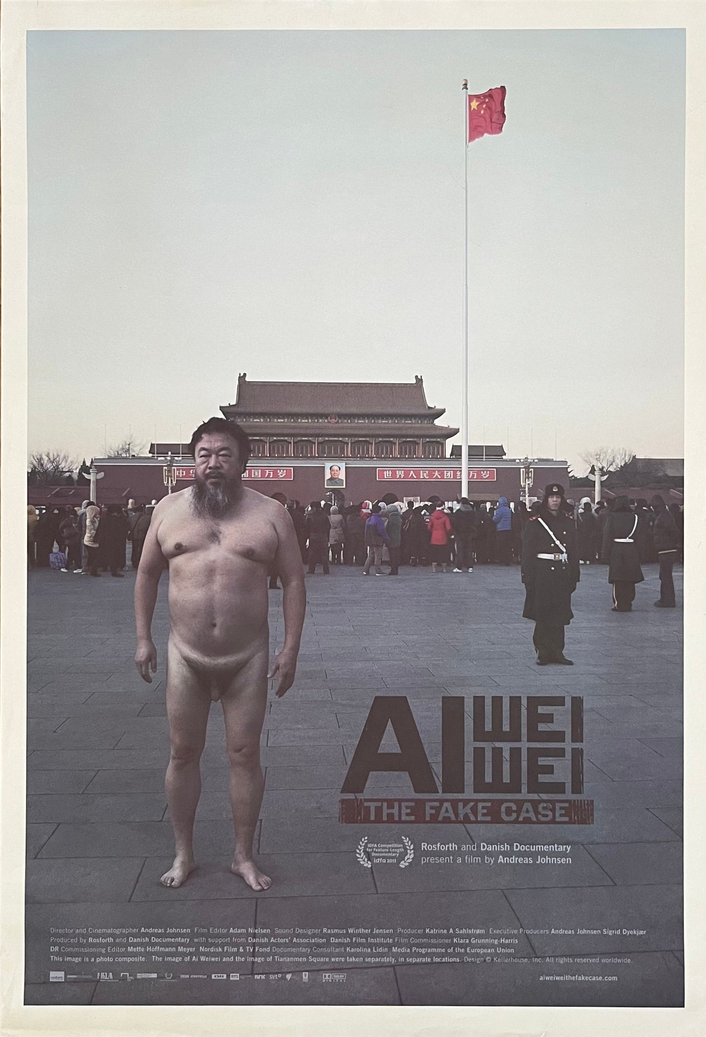 Ai Wei Wei original film poster - 35.2"×41.3" (89.5×105cm)