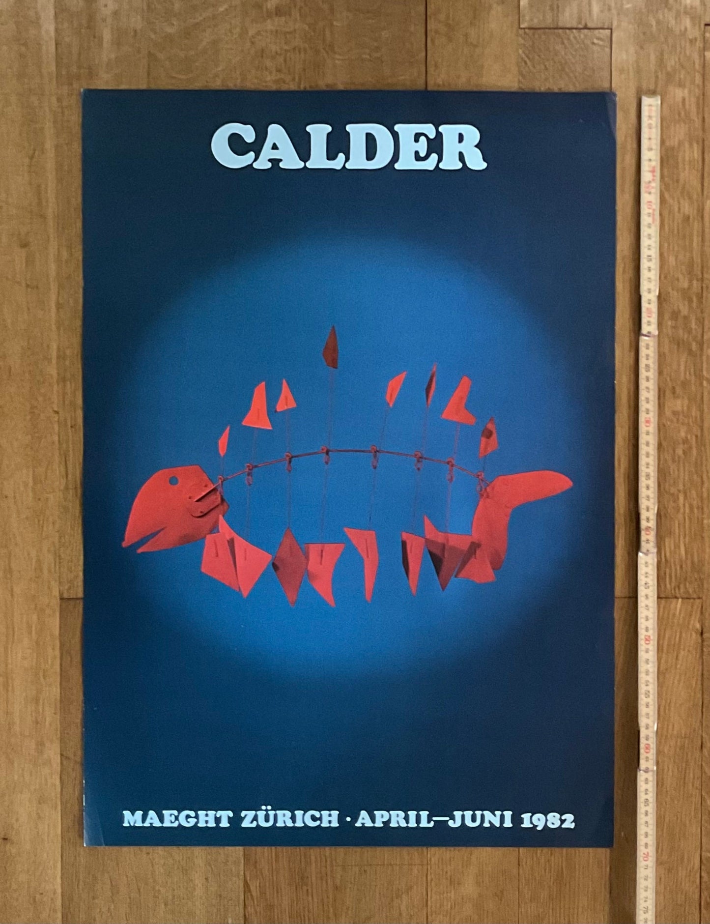 Alexander Calder original art poster - 19.5"×27.4" (49.5×69.5cm)