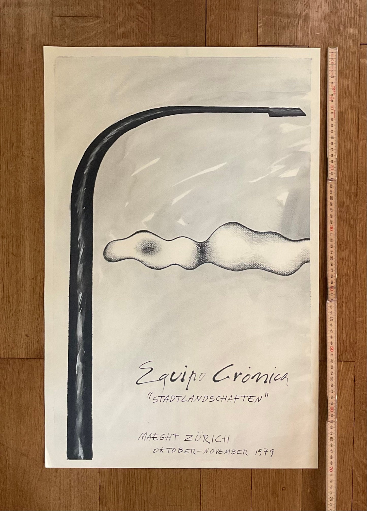 Equipo Crónica original art poster - 18.1"×27.6" (46×70cm)