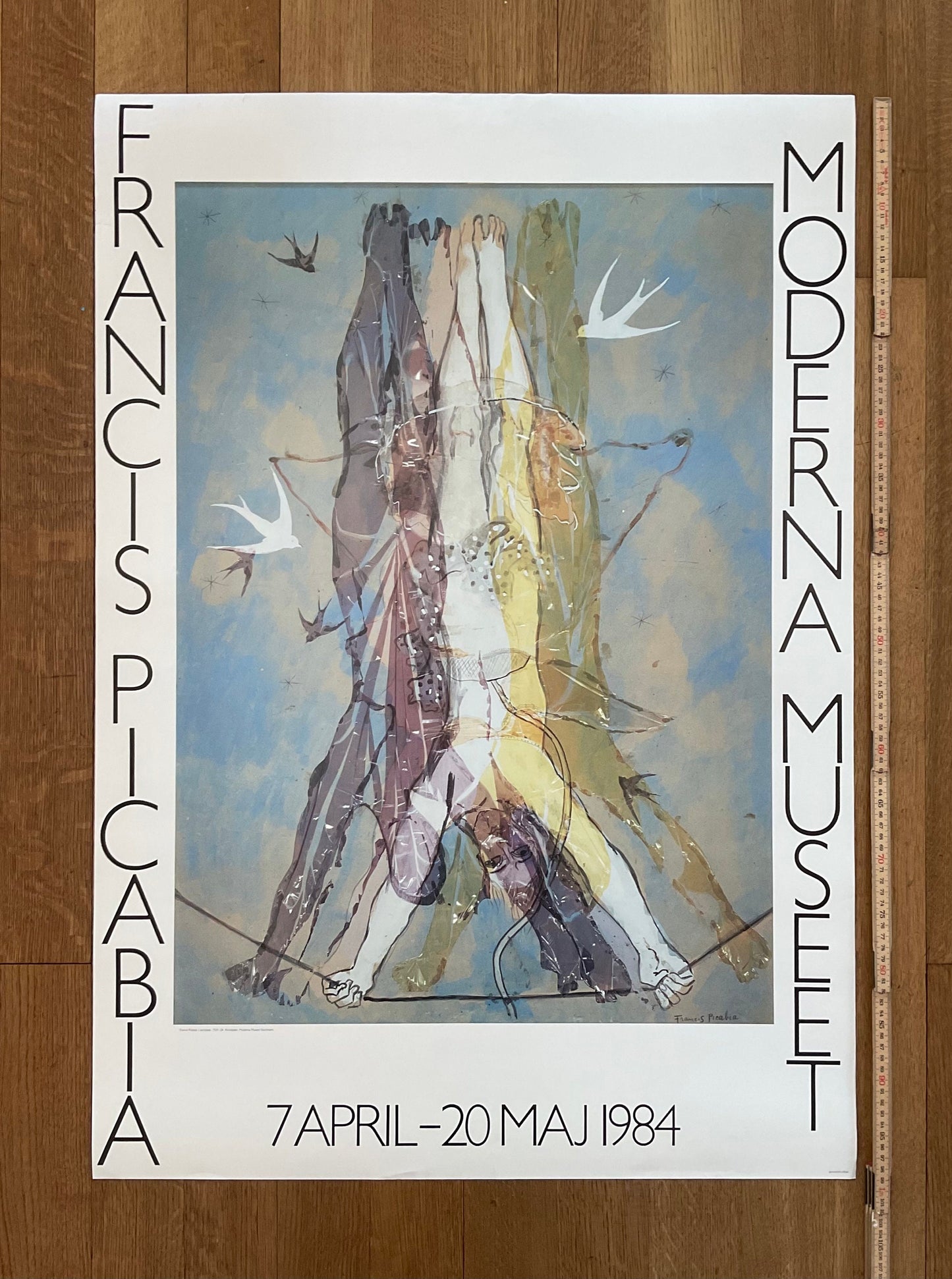 Francis Picabia original art poster - 27.6"×39.4" (70×100cm)