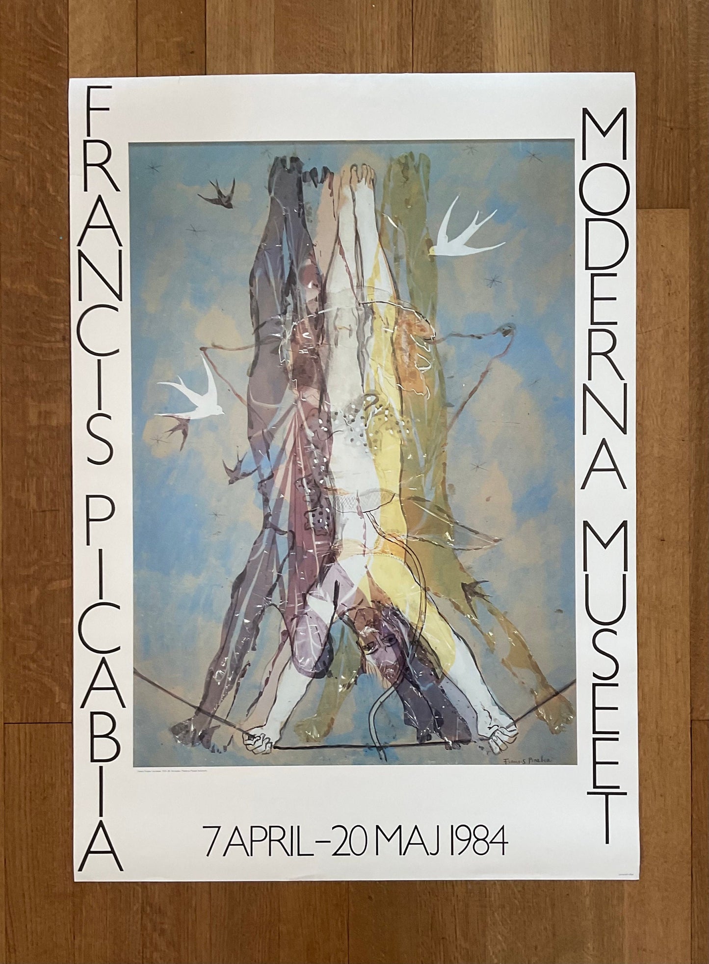 Francis Picabia original art poster - 27.6"×39.4" (70×100cm)
