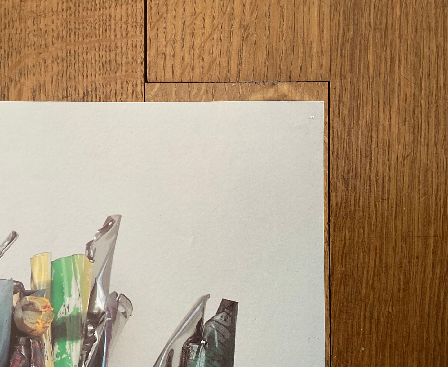 John Chamberlain original art poster folded - 33.1"×23.4" (84×59.5cm)