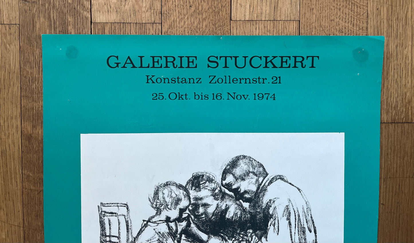 Käthe Kollwitz original art poster - 16.3"×23.6" (41.5×60cm)