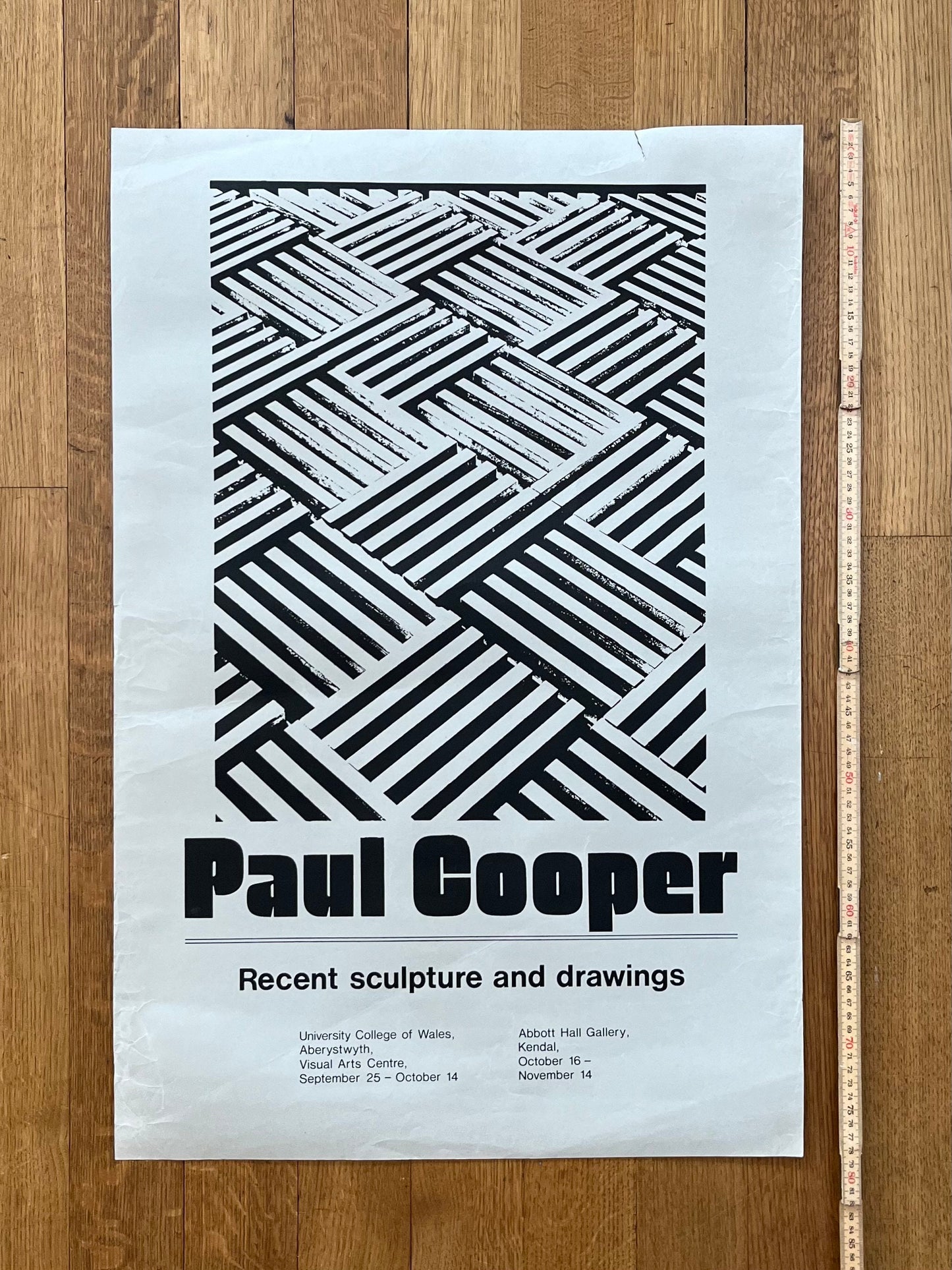 Paul Cooper original art poster - 20.5"×30.7" (52×78cm)