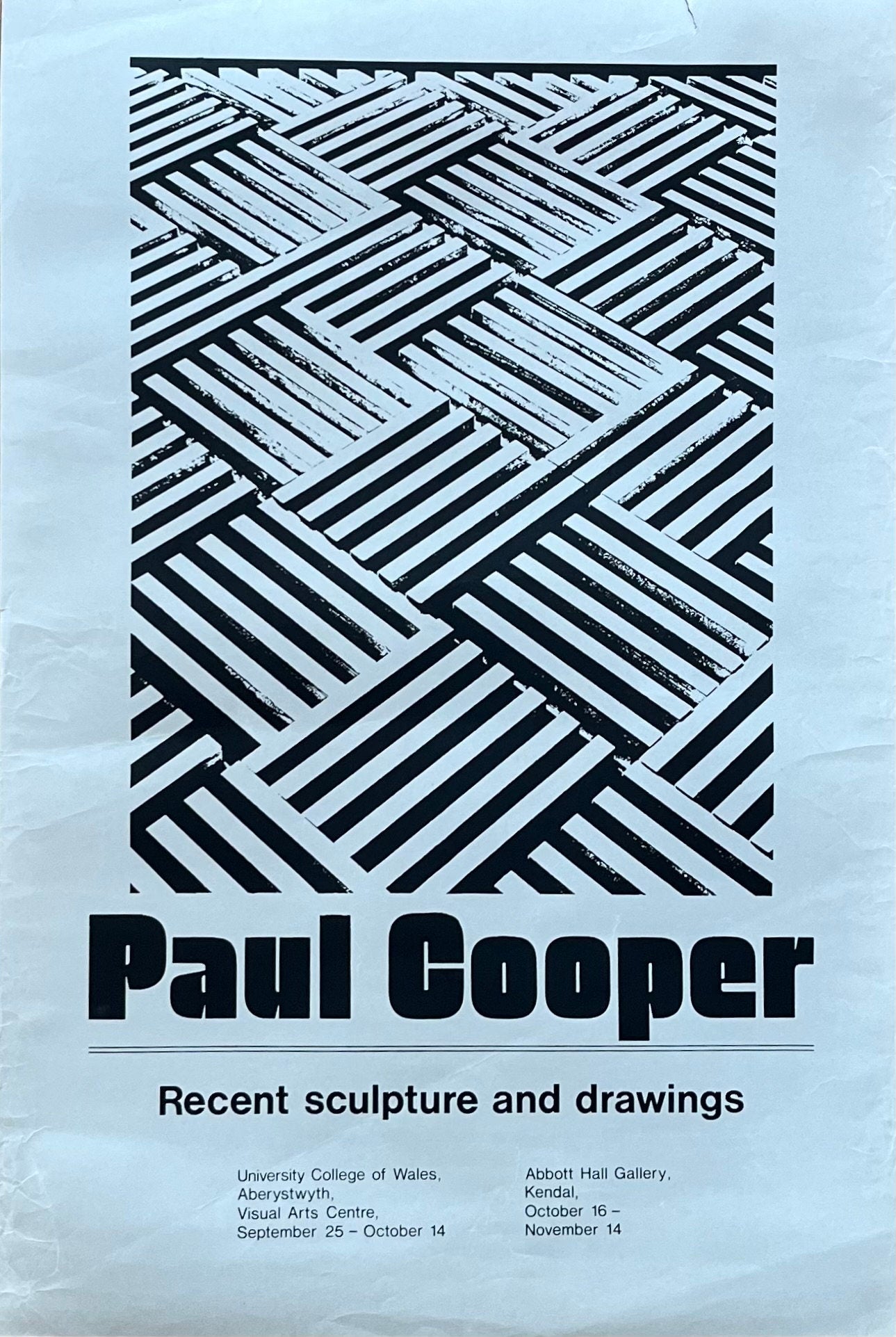 Paul Cooper original art poster - 20.5"×30.7" (52×78cm)