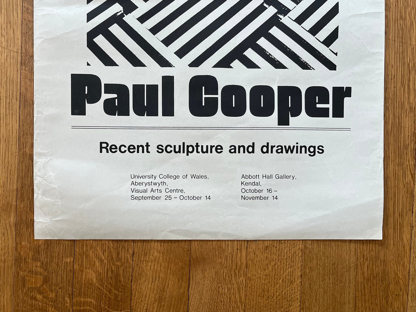 Paul Cooper original art poster - 20.5"×30.7" (52×78cm)