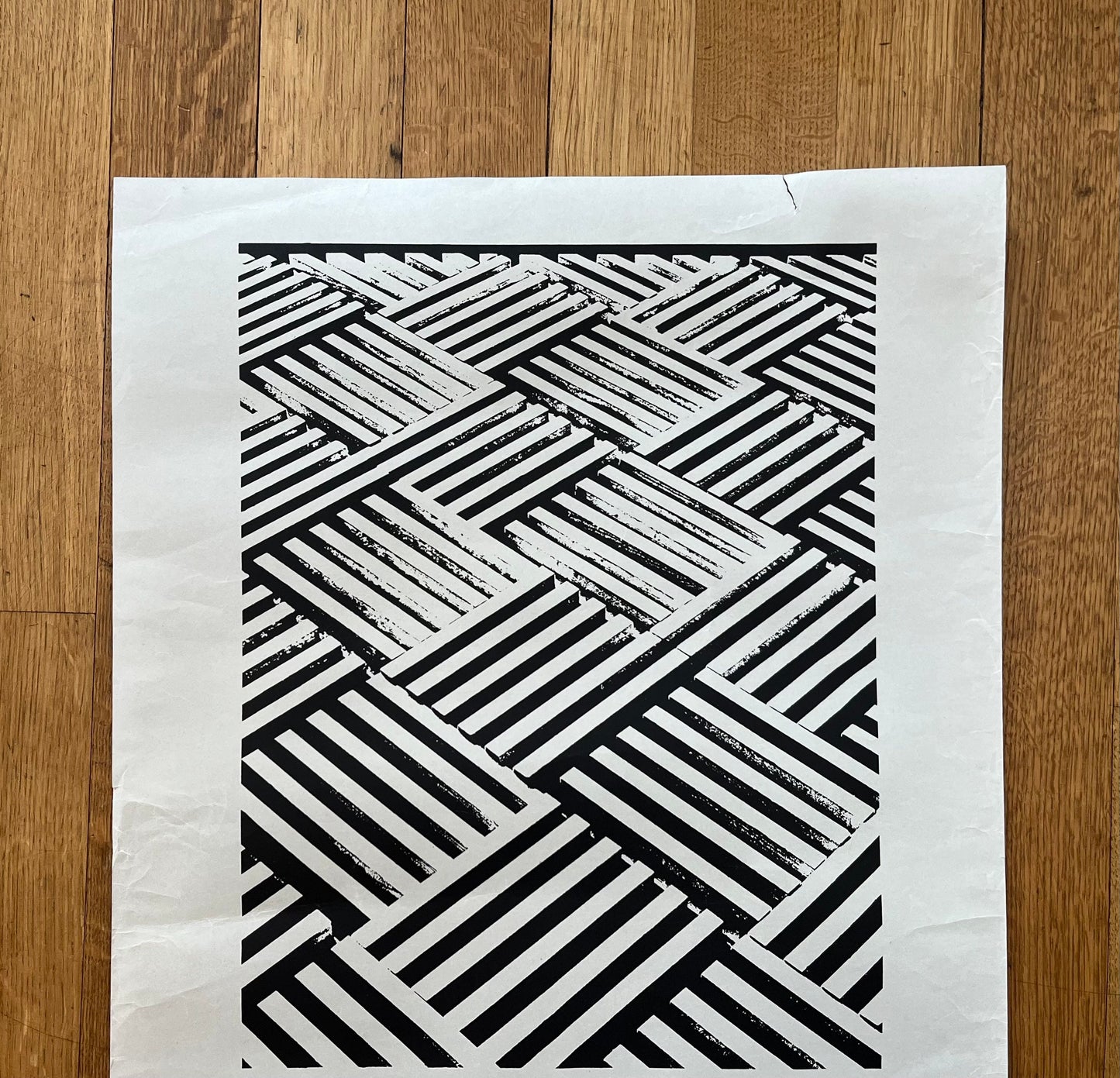 Paul Cooper original art poster - 20.5"×30.7" (52×78cm)