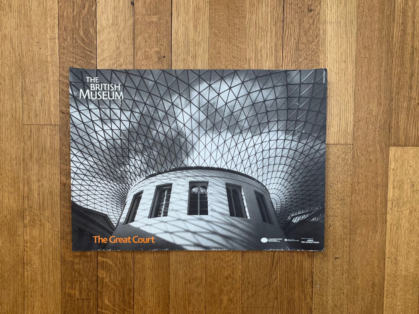 The Great Court original art poster - 23.2"×16.5" (59×42cm)