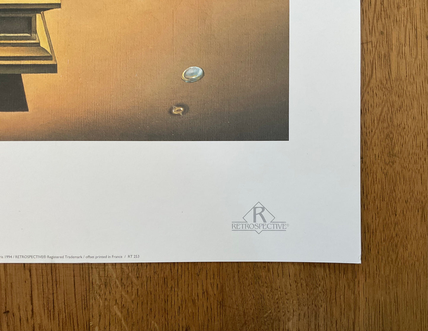 Salvador Dalí original art poster - 23.6"×31.5" (60×80cm)