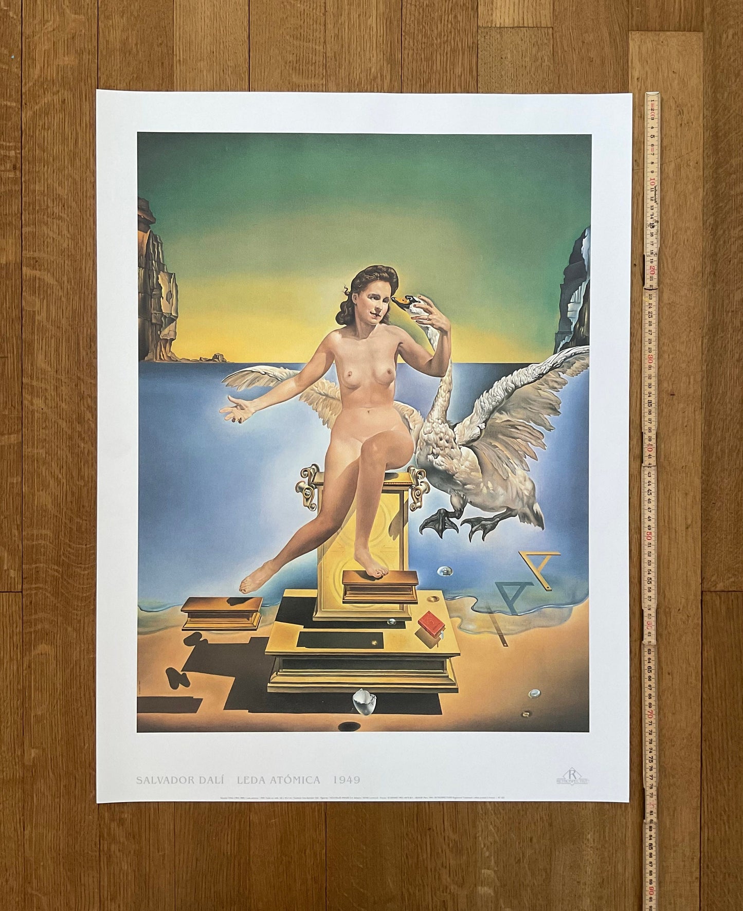 Salvador Dalí original art poster - 23.6"×31.5" (60×80cm)