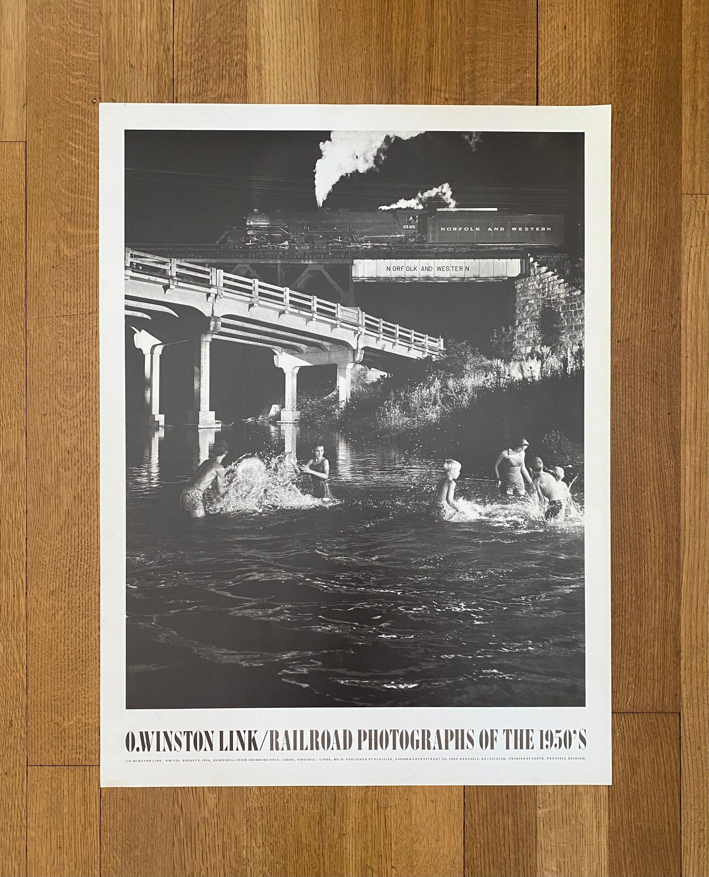 Ogle Winston Link original photography poster - 23.6"×31.5" (60×80cm)