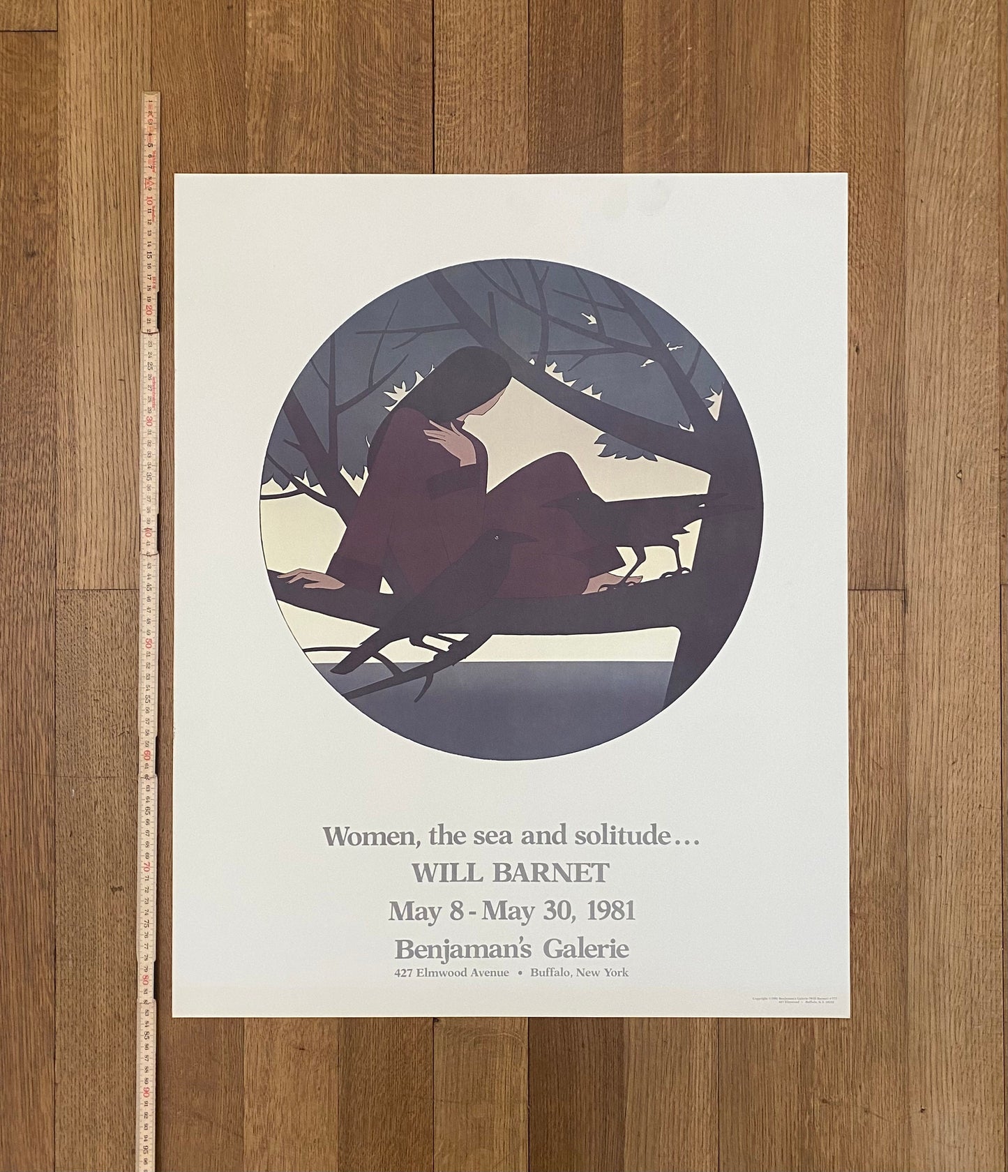 Will Barnet original art poster - 24.0"×29.9" (61×76cm)
